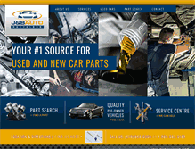 Tablet Screenshot of jbautoparts.com